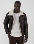 Leather Bomber