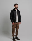 Leather Bomber