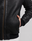 Leather Bomber